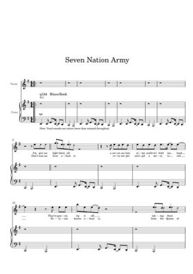 Seven Nation Army : Une symphonie grunge à la fois puissante et mélancolique.